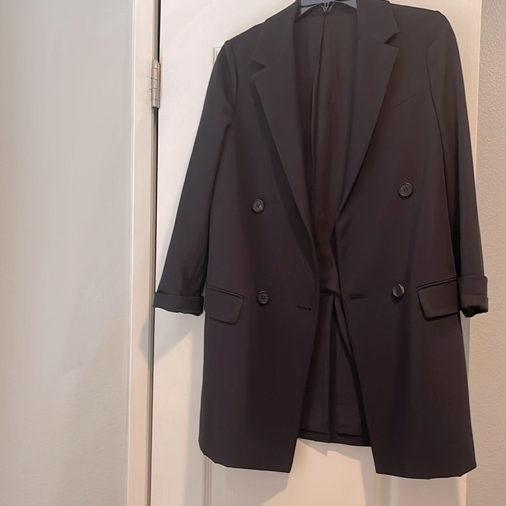NEW All Saints Women’s Ariah Blazer, navy blue, Size 4